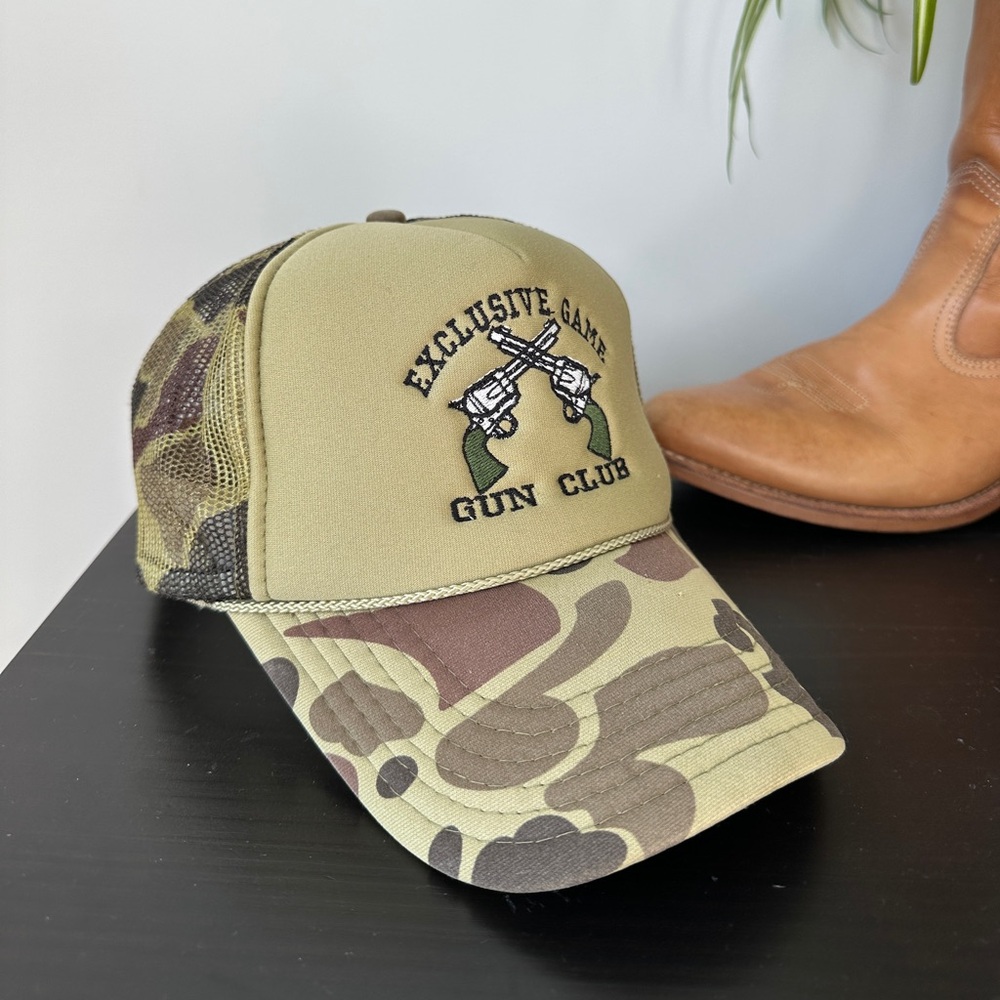 Camo Trucker Hat